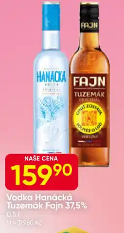 Hruška Vodka Hanácká Tuzemák Fajn 37,5% nabídka