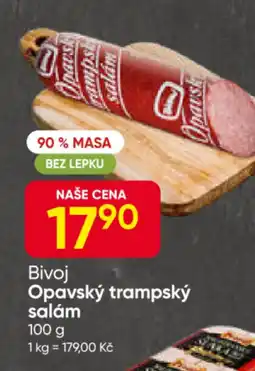 Hruška Bivoj Opavský trampský salám nabídka