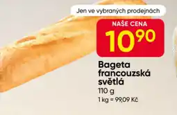 Hruška Bageta francouzská světlá nabídka