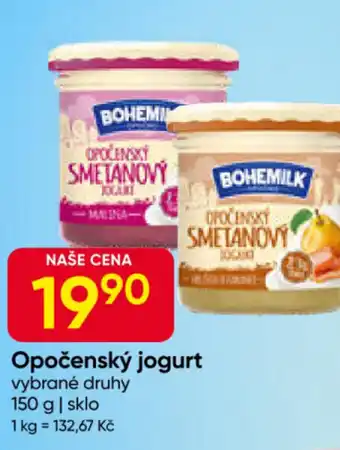 Hruška Opočenský jogurt nabídka