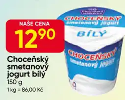 Hruška Choceňský smetanový jogurt bílý nabídka
