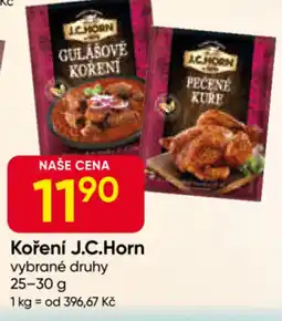 Hruška Koření J.C.Horn nabídka