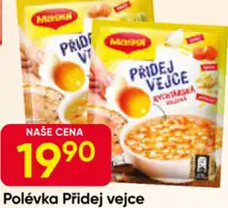 Hruška Maggi Polévka Přidej vejce nabídka