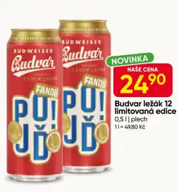 Hruška Budvar ležák 12 limitovaná edice nabídka