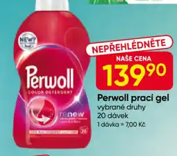 Hruška Perwoll prací gel nabídka