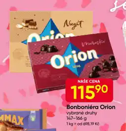 Hruška Bonboniéra Orion nabídka