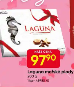 Hruška Laguna mořské plody nabídka