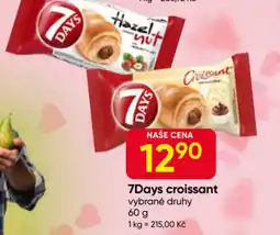 Hruška 7Days croissant nabídka