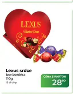 Tamda Foods Lexus srdce bonboniéra nabídka