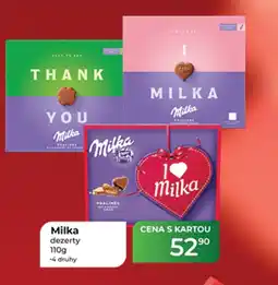 Tamda Foods Milka dezerty nabídka