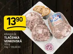 Flop Tlačenka venkovská nabídka