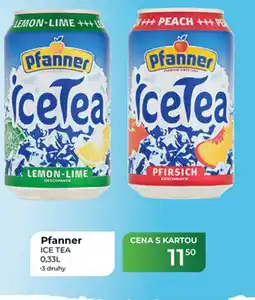 Tamda Foods Pfanner Ice tea nabídka