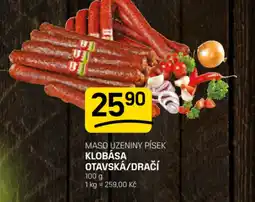 Flop Klobása otavská/dračí nabídka