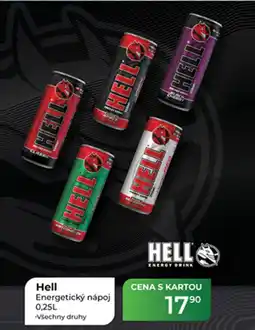 Tamda Foods HELL Energetický nápoj nabídka