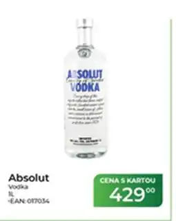 Tamda Foods Absolut Vodka nabídka