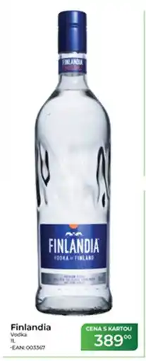 Tamda Foods Finlandia Vodka nabídka