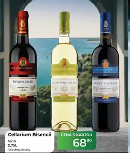 Tamda Foods Cellarium Bisencii Víno nabídka