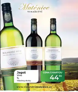 Tamda Foods Jagoš Víno nabídka