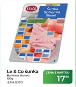 Tamda Foods Le & Co šunka nabídka