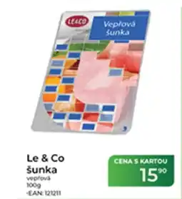 Tamda Foods Le & Co šunka nabídka