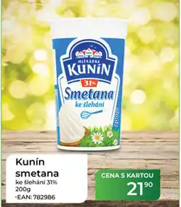 Tamda Foods Kunín smetana ke šlehání 31% nabídka