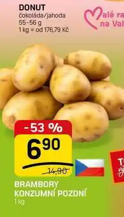 Flop BRAMBORY KONZUMNÍ POZDNÍ nabídka