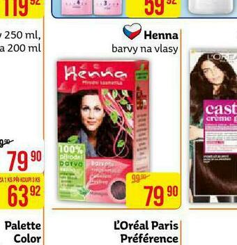 Teta Henna barva na vlasy nabídka