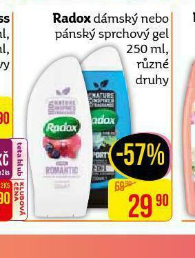 Radox sprchový gel