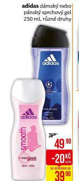 Teta Adidas sprchový gel nabídka