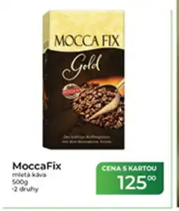Tamda Foods MoccaFix mletá káva nabídka
