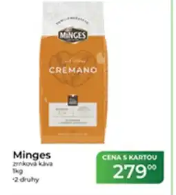 Tamda Foods Minges zrnková káva nabídka
