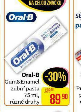 Teta Oral-b zubní pasta nabídka