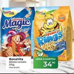 Tamda Foods Bona Vita dětská cereálie nabídka