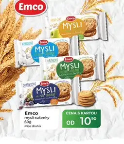 Tamda Foods Emco mysli sušenky nabídka