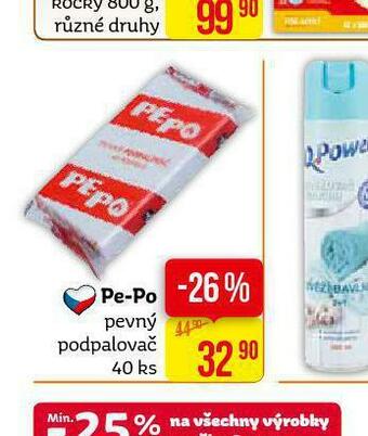 Teta Pe-po pevný podpalovač nabídka
