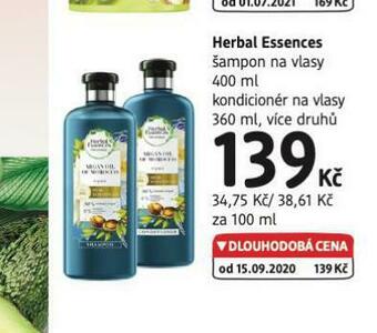 dm drogerie Herbal essences šampon nabídka