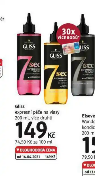 Gliss expresní péče na vlasy