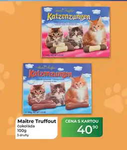 Tamda Foods Maitre Truffout čokoláda nabídka