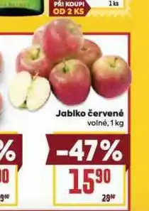 Billa Jablka červená nabídka