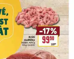 Billa Krůtí nudličky nabídka