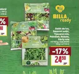 Billa Sezonní salát nabídka