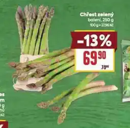 Billa Chřest zelený nabídka