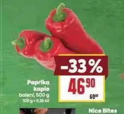 Billa Paprika kapie nabídka