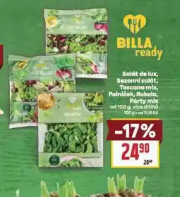 Billa Tescona mix nabídka
