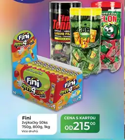 Tamda Foods Fini žvýkačky nabídka