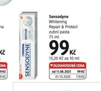 dm drogerie Sensodyne zubní pasta nabídka