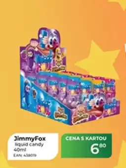 Tamda Foods JimmyFox liquid candy nabídka