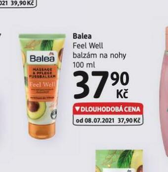 Balea balzám na nohy