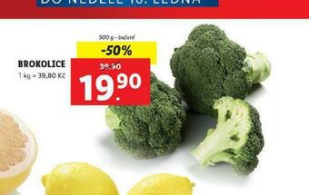 Lidl Brokolice nabídka