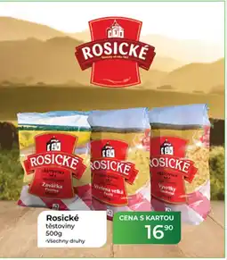 Tamda Foods Rosické těstoviny nabídka